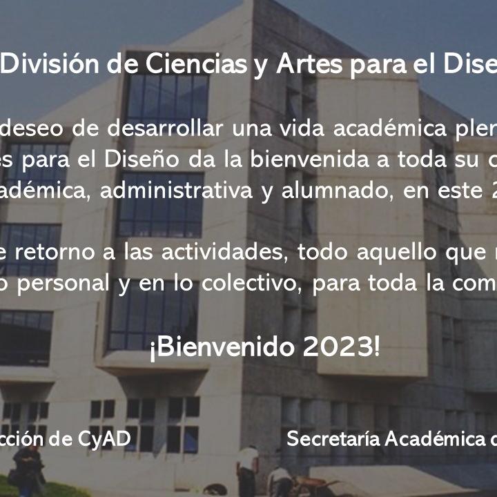 Bienvenida CyAD 2023